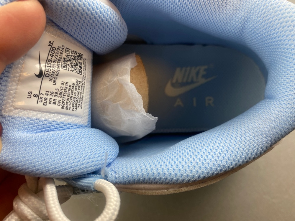 NIKE AIR MORE UPTEMPO "SKY BLUE" DJ5159-400