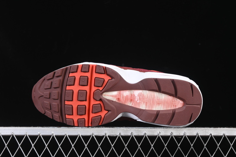 Nike Air Max 95 White Red Burgundy DM0011-005