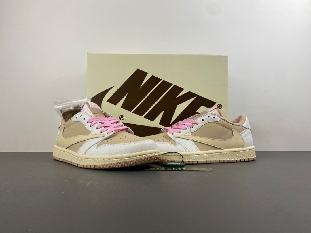 Travis Scott x Air Jordan 1 Low OG "Muslin" DM7866-106