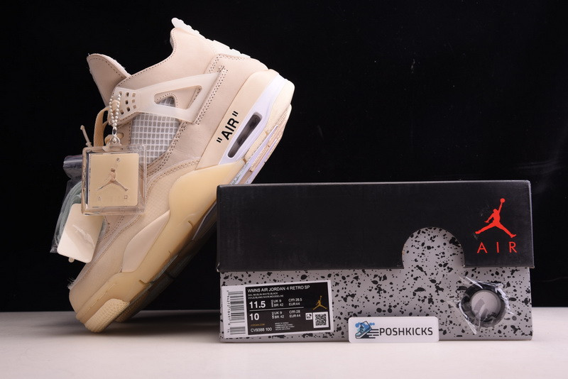 Jordan 4 Retro x OW SAIL CV9388-100