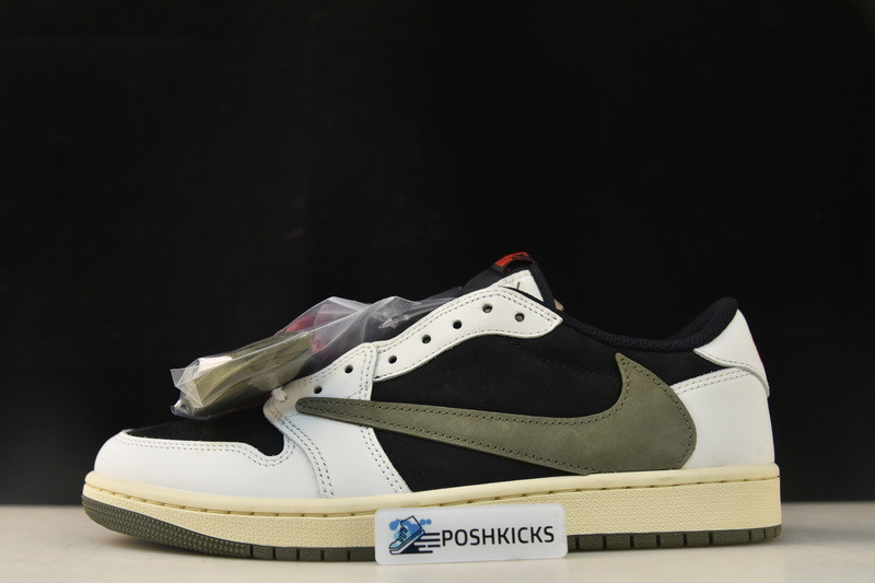 Travis Scott Air Jordan 1 Low OG Olive WMNS DZ4137-106