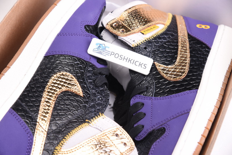KOBE BRYANT X AIR JORDAN 1 HIGH OG BLACK-PURPLE 555088-171