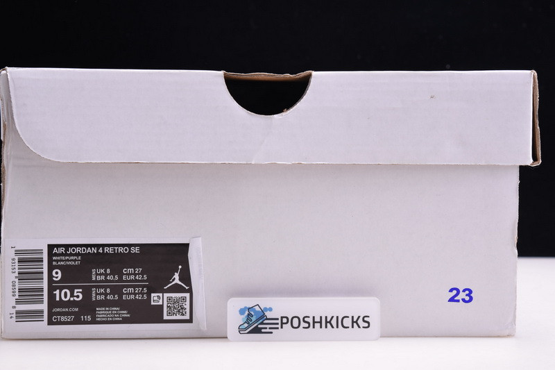 Jordan 4 Retro Metallic Purple 408452-115