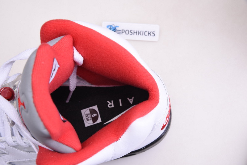 AIR JORDAN 5 FIRE RED 3M SILVER TONGUE 2020 DA1911-102