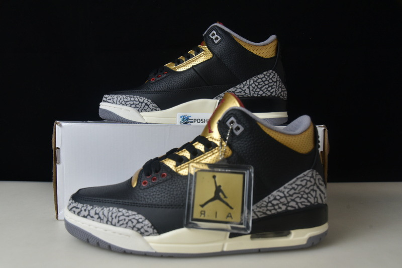 Air Jordan 3 WMNS “Black Gold” CK9246-067