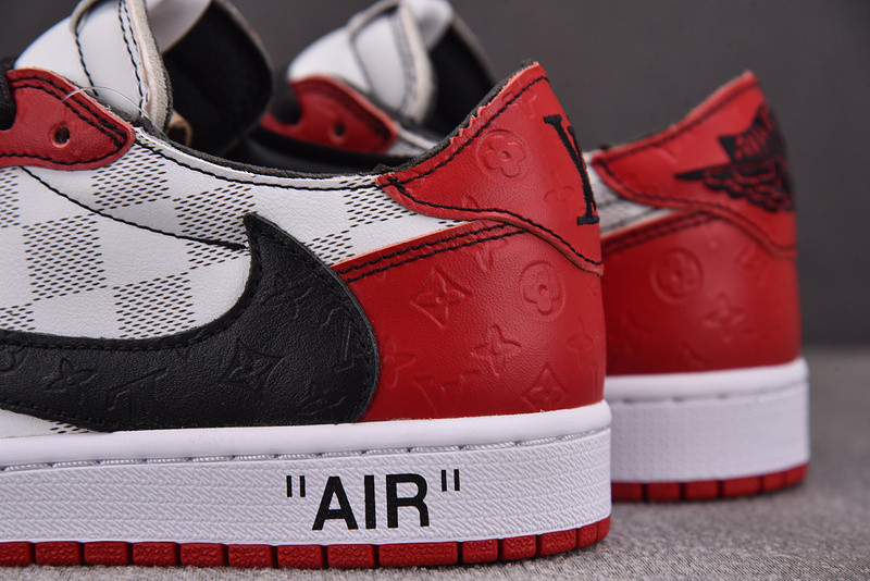 LV x Air Jordan 1 Low x Off-White x TS DZ2403-006