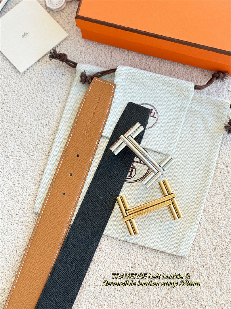 H*ER*MES BELT(DOUBLE-SIDED)