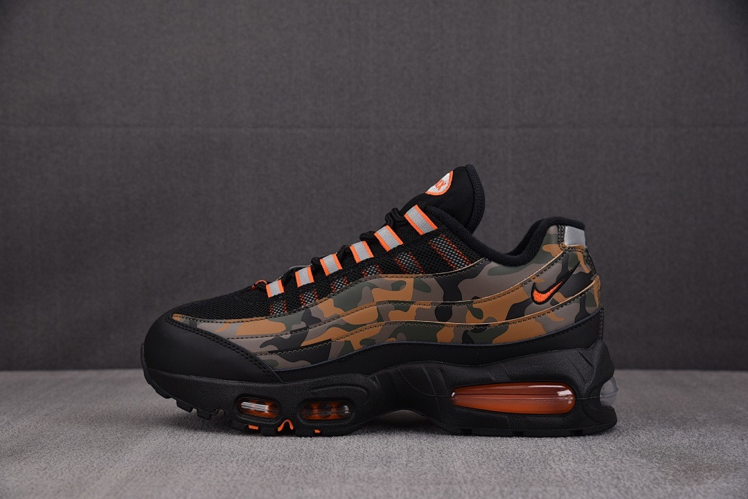 Nike Air Max 95 Safety Orange Camo Men's - HQ1973-001