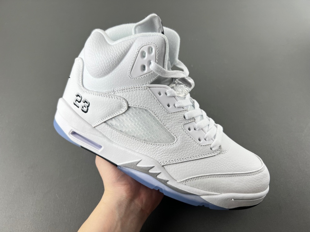 Air Jordan 5 White Metallic 2026 HQ7978-103