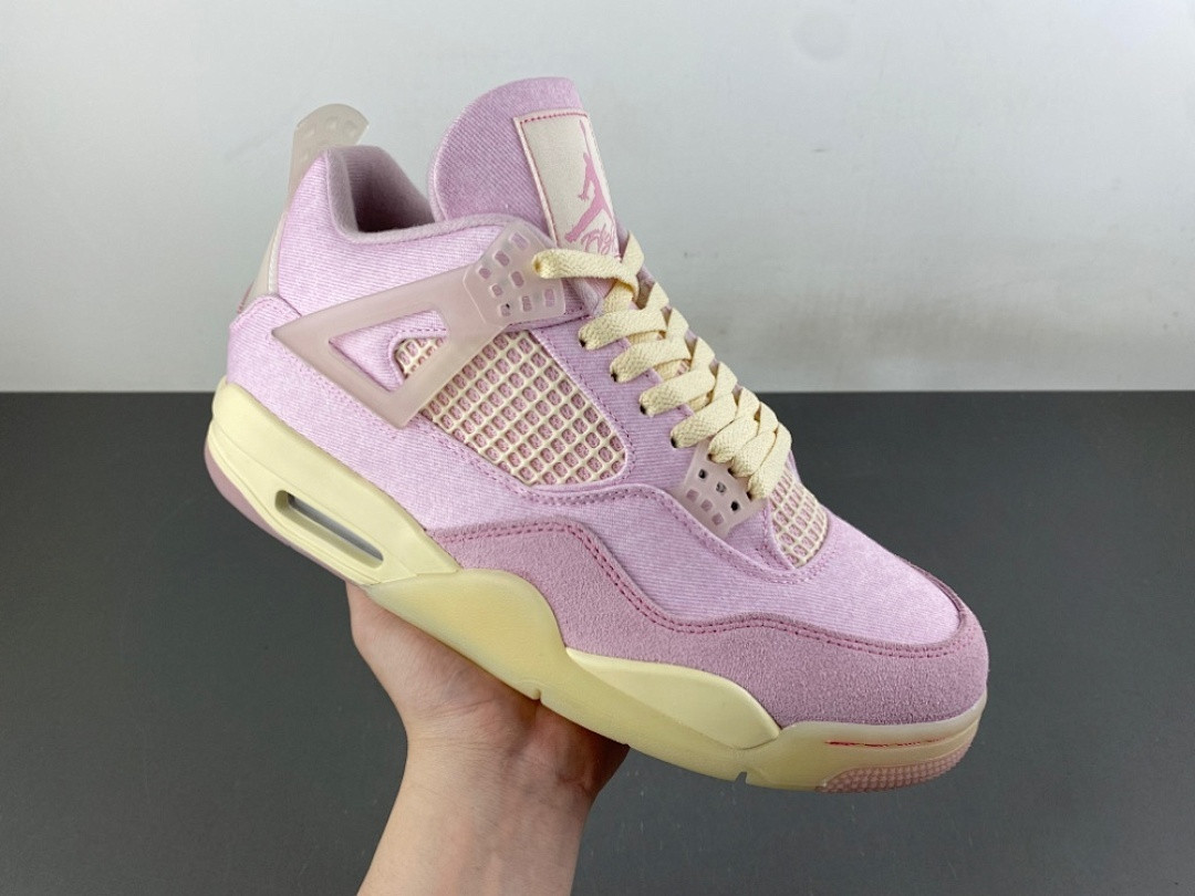Air Jordan 4 Denim "Iced Carmine" | IB6716-600
