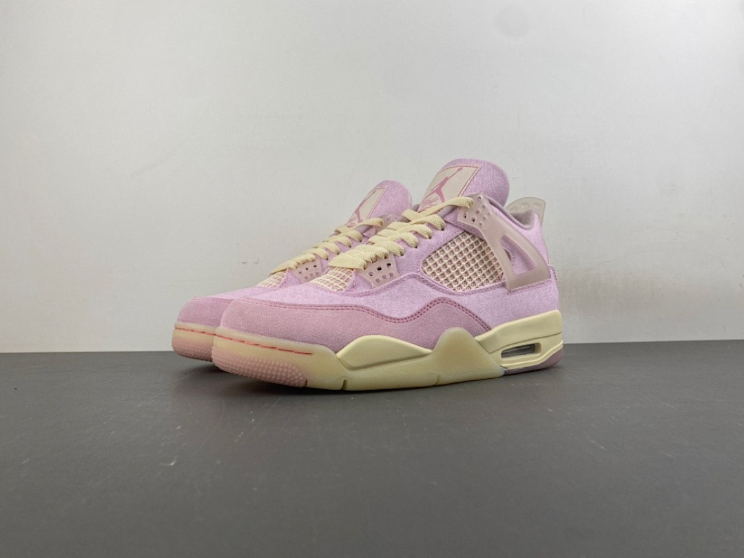 Air Jordan 4 Denim "Iced Carmine" | IB6716-600