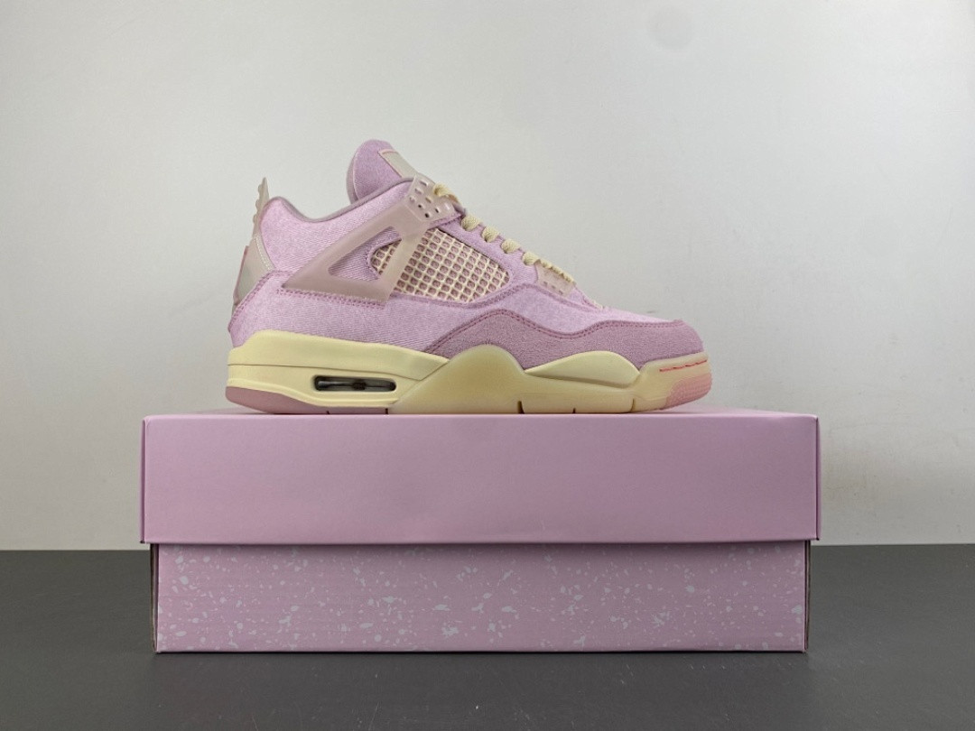 Air Jordan 4 Denim "Iced Carmine" | IB6716-600