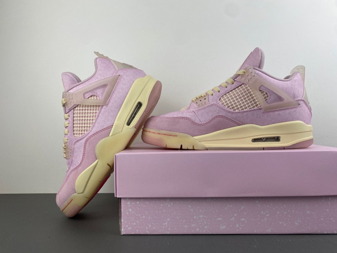 Air Jordan 4 Denim "Iced Carmine" | IB6716-600