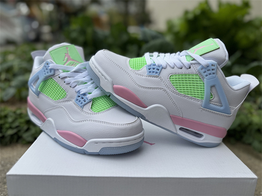 Air Jordan 4 Retro GS "VALENTINE'S DAY"- IB7068-100