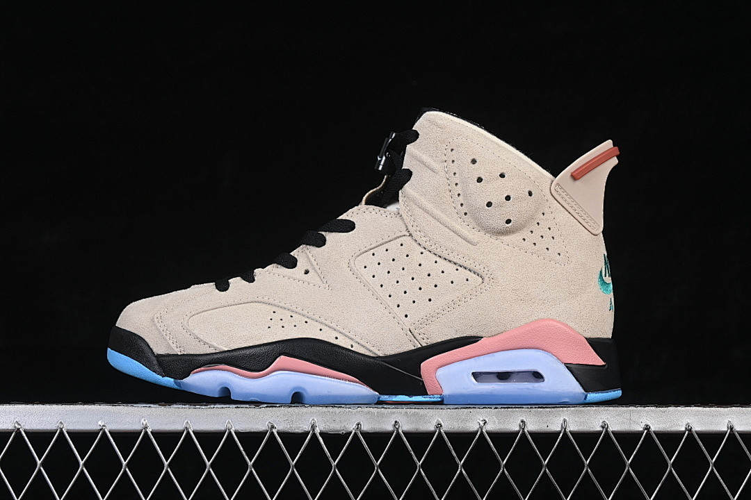 Air Jordan 6 x A Ma Manire ''Sail Black'' IF3103-100