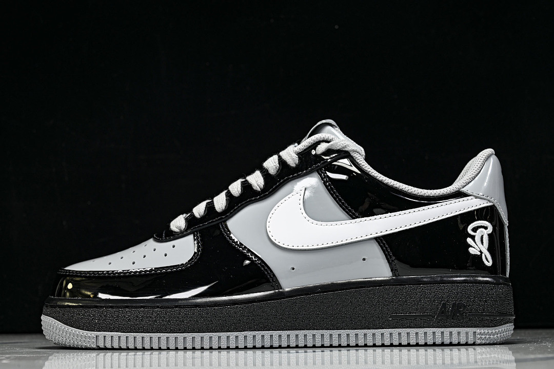 Nike Air Force 1 Low Syna Central Cee Black White Smoke Grey IO9974-010
