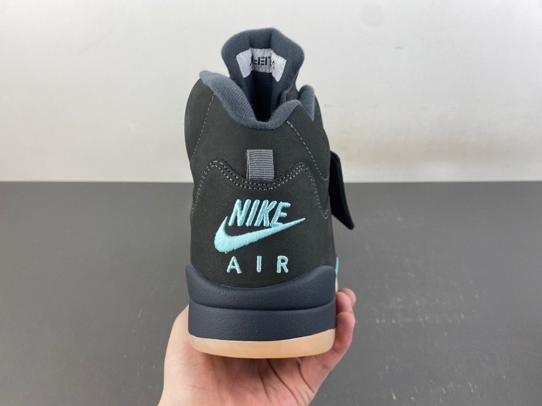 Jordan 5 Retro SoleFly Black Aurora Green Men