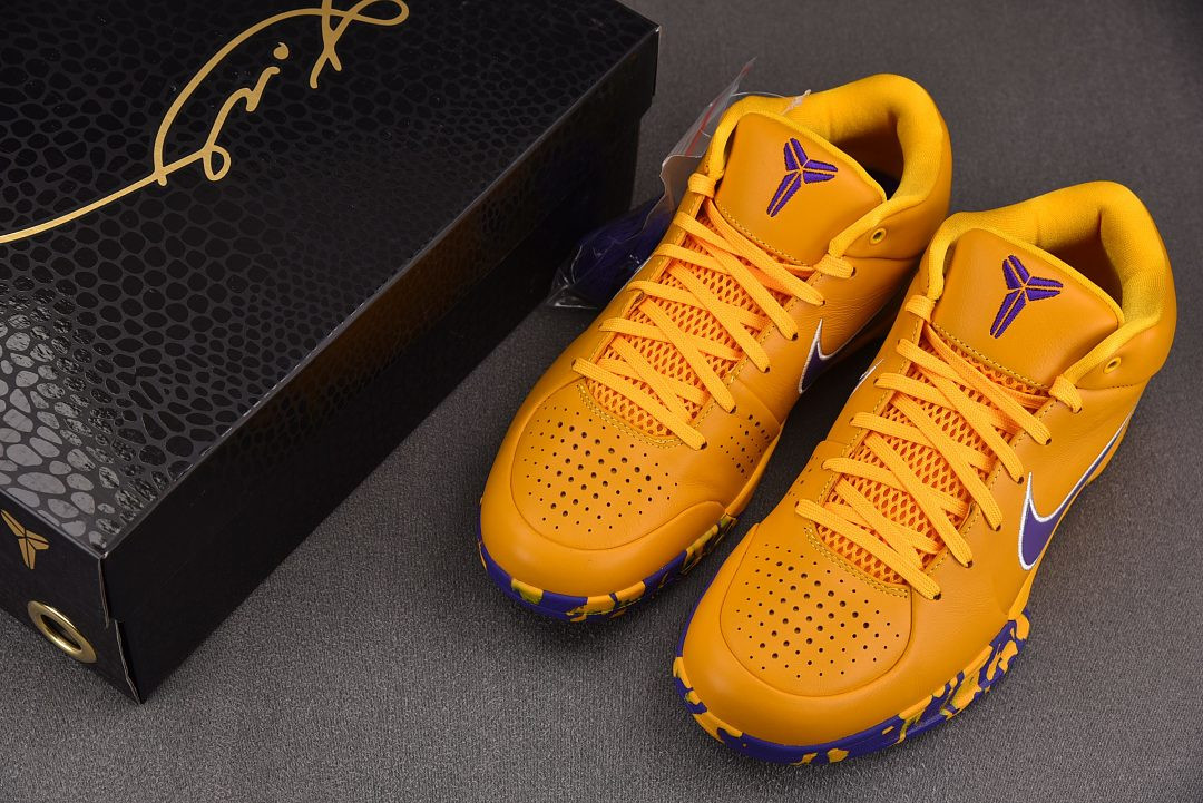 Nike Kobe 4 Protro "Lakers" Draft Day Pack IV6592-700