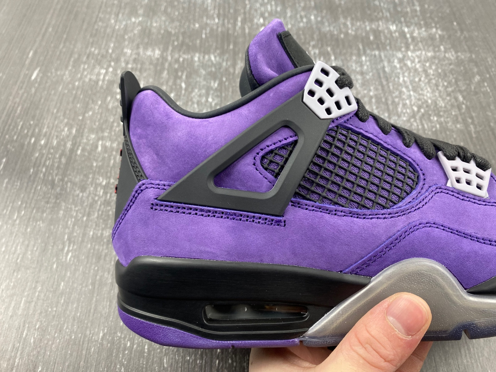 AIR JORDAN 4 RETRO TRAVIS SCOTT PURPLE AJ4-766302