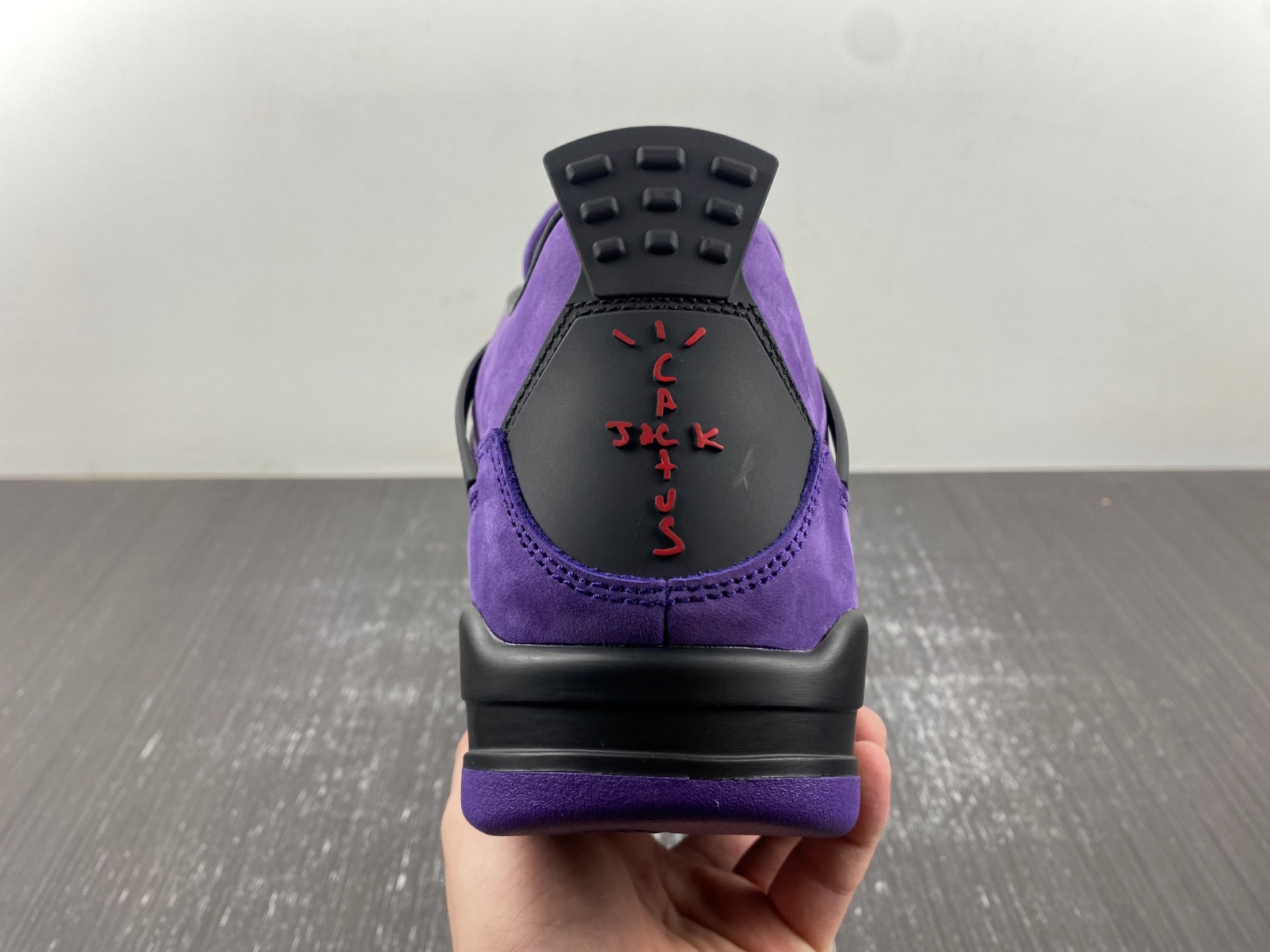 AIR JORDAN 4 RETRO TRAVIS SCOTT PURPLE AJ4-766302