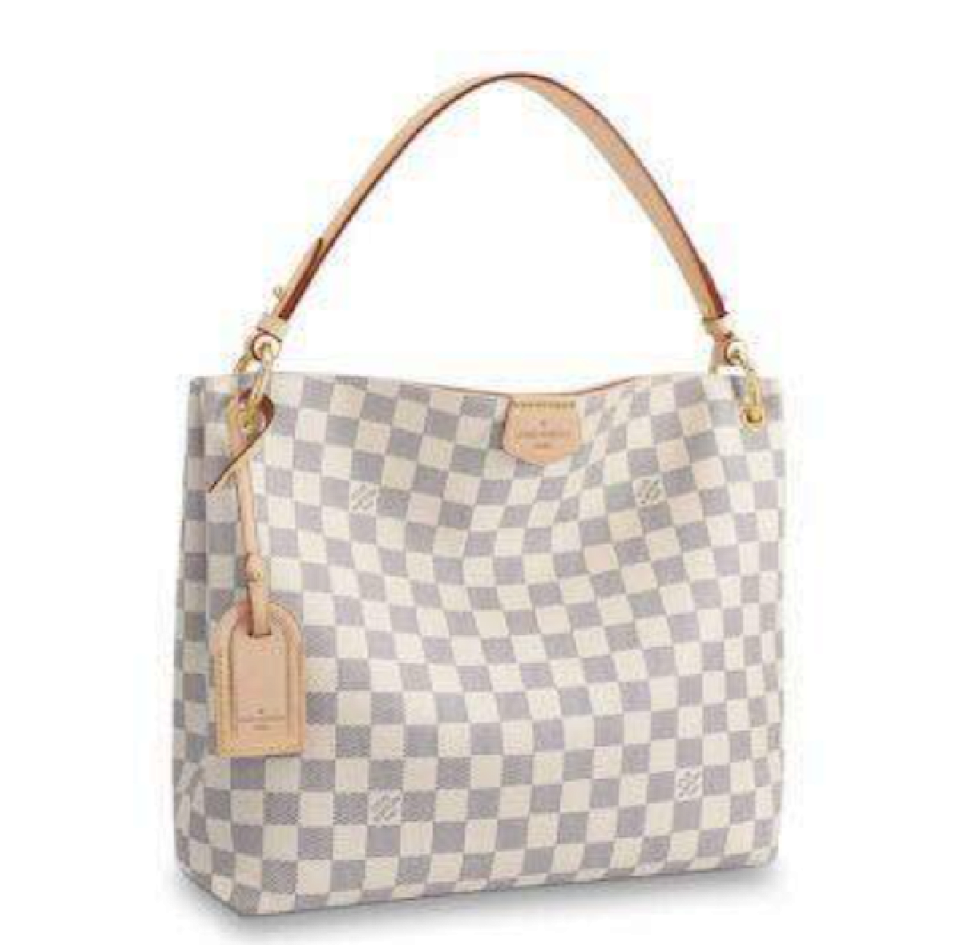 LV DAMIER AZUR GRACEFUL PM 35CM