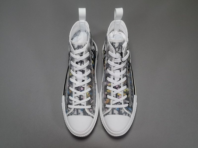 D B23 HIGH-TOP SNEAKERS
