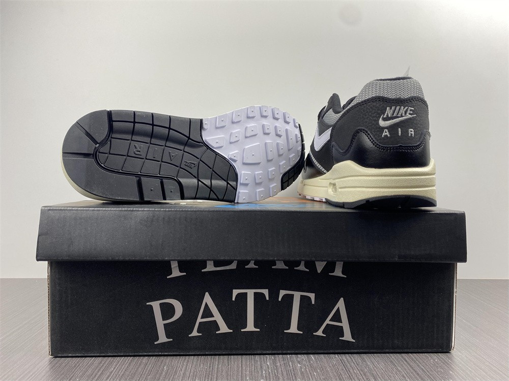 Nike Air Max 1 Patta Waves Black (with Bracelet) DQ0299-001