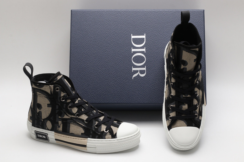 D B23 HIGH-TOP SNEAKERS