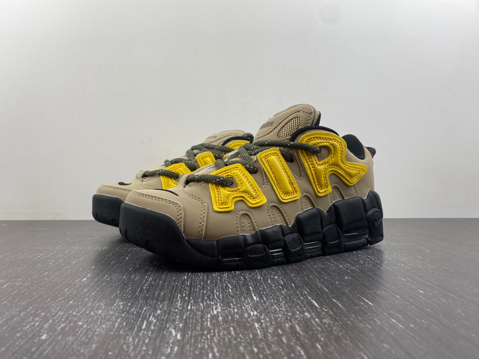 Nike Air More Uptempo Low AMBUSH Vivid Sulfur Limestone FB1299-200