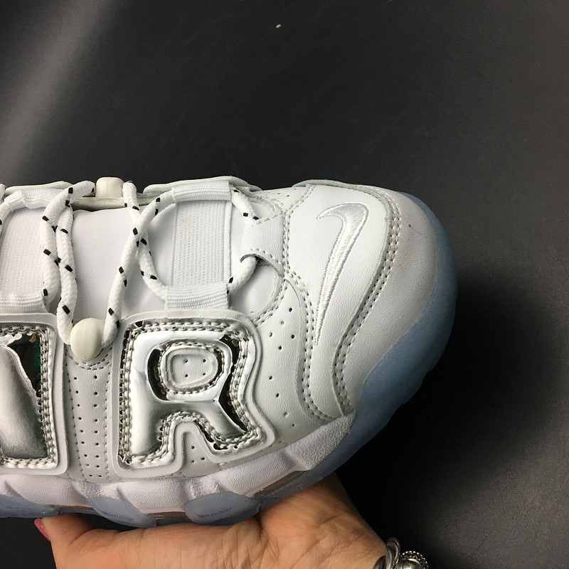 Nike Air More Uptempo Chrome White 917593-100