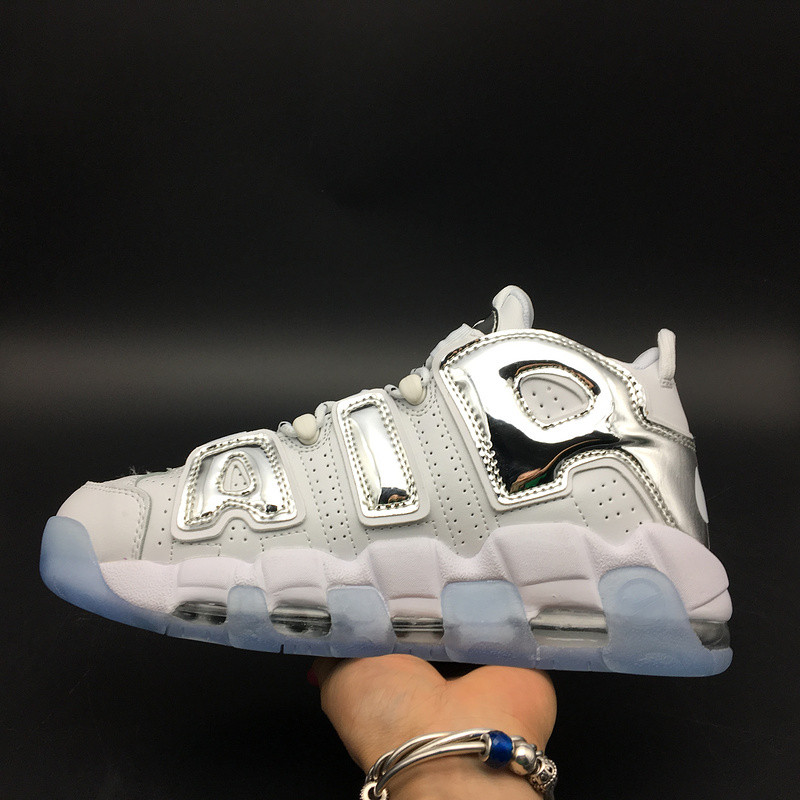 Nike Air More Uptempo Chrome White 917593-100