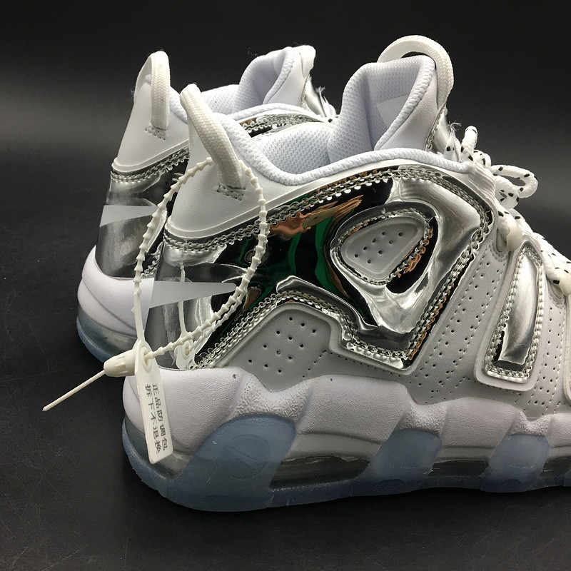 Nike Air More Uptempo Chrome White 917593-100