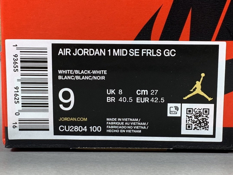 AIR JORDAN 1 MID SE FEARLESS EDISON CHEN CLOT CU2804-100