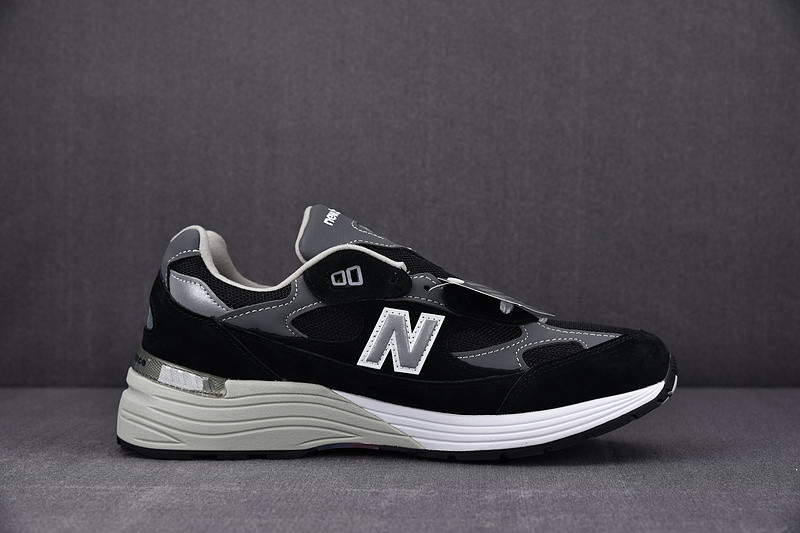 New Balance 992 Black Grey Suede M992EB