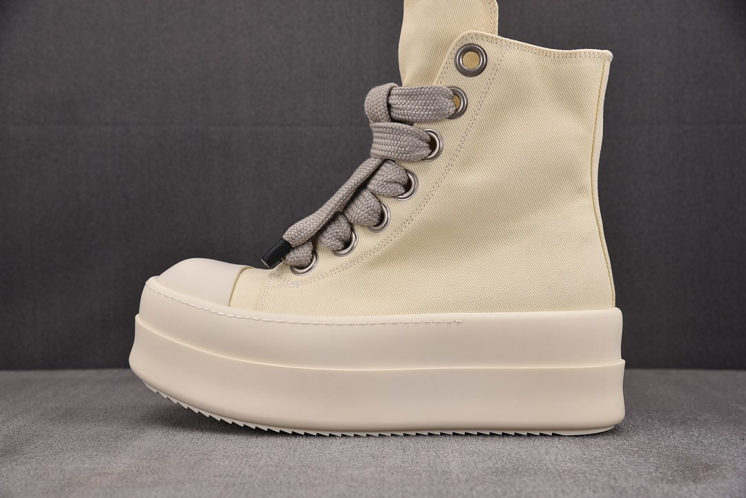 Rick Owens DRKSHDW Mega Bumper Jumbolace High Sneaker