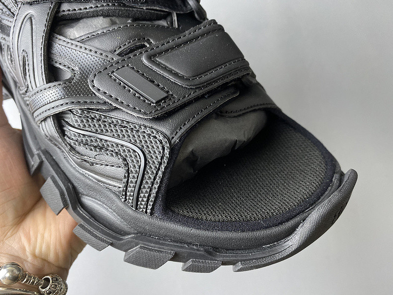 Ba*len*cia*ga track sandal monocolor neoprene/rubber black 617542 w2cc1 1000