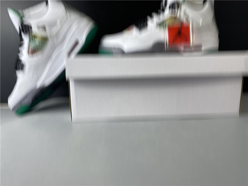 Jordan 4 Retro Lucid Green Rasta AQ9129-100