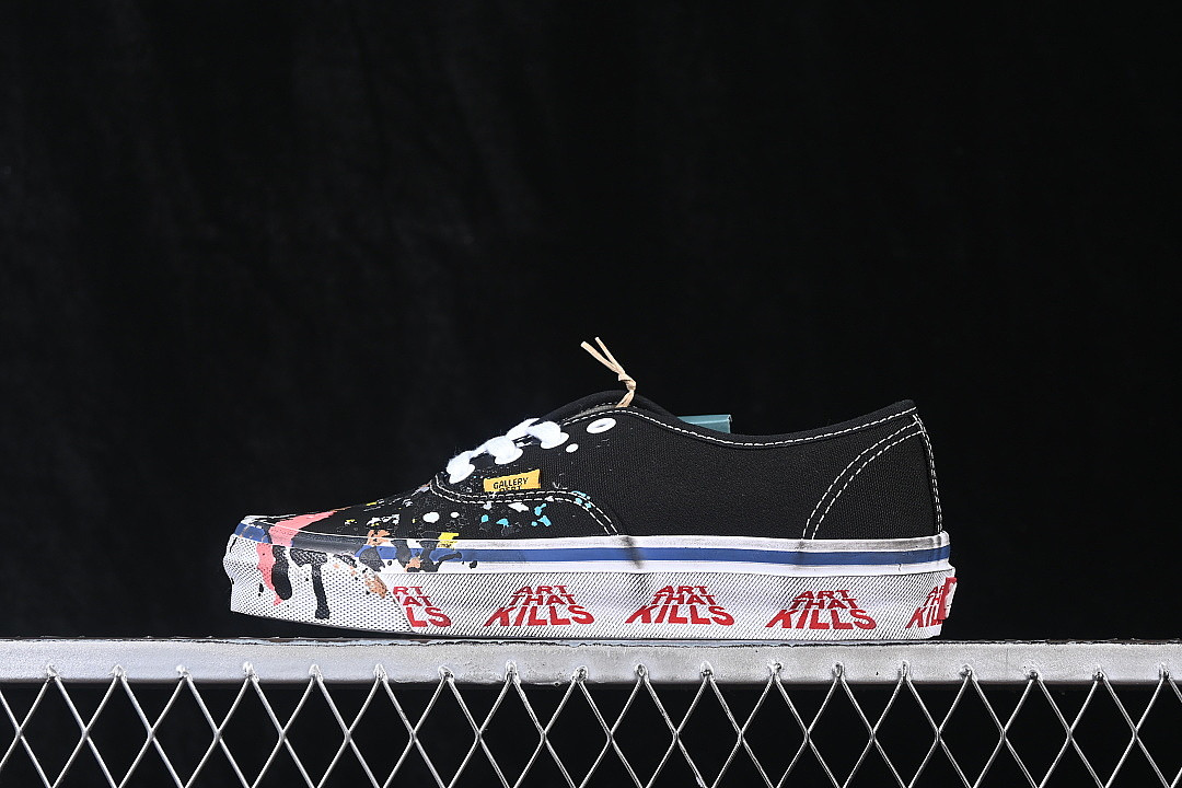 Vans Authentic Reissue 44 Gallery Dept. Art That Kills Black