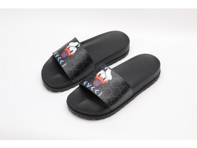 GUC LEATHER SLIDE